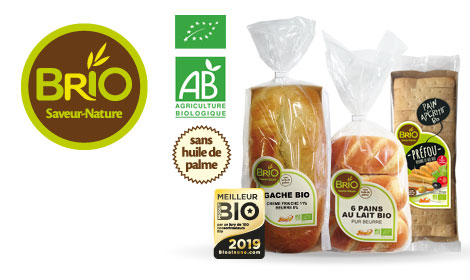 Brioche Brio AB  Sicard, sans huile de palme